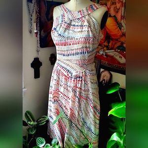Cotton blend sun dress by ZODA